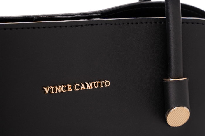 Vince Camuto Ravenna Bolso de mano Negro 100% Piel de Polivinilo